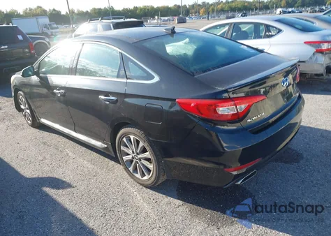 2016 Hyundai Sonata Limited из США, поврежденный, VIN 5NPE34AF8GH282800